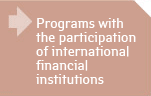 Programs with the participation of international financial institutions
