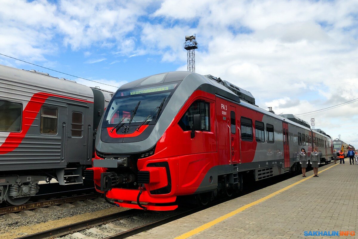 Поставка рельсовых автобусов на Сахалин